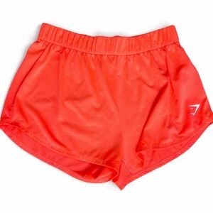 Gymshark Bright Orange Women's Athletic Shorts